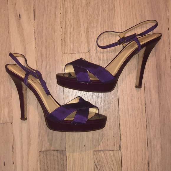 Kate Spade Purple Sandals - Picture 1 of 9